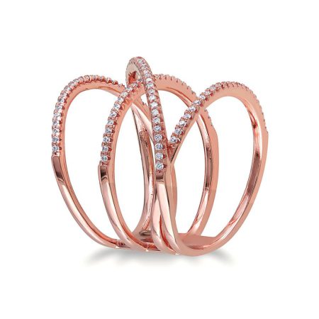 Zing In Pink Plated Sterling Silver 2